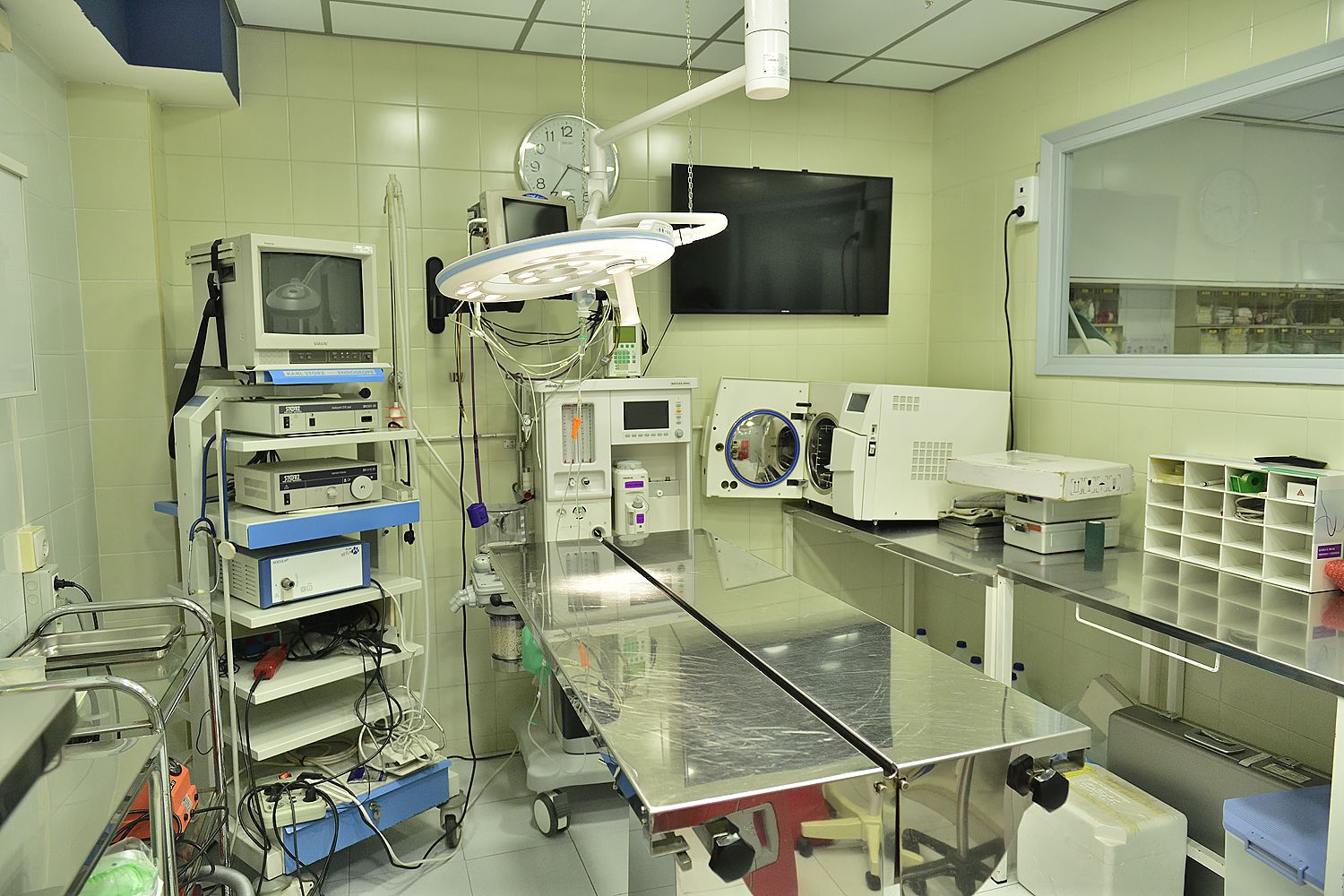 Quirófano Hospital Veterinari Martorell